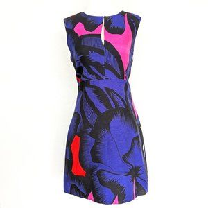 Sleeveless Flower Print Diane Von Furstenberg Dress